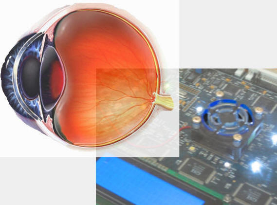 eye to electronic chips